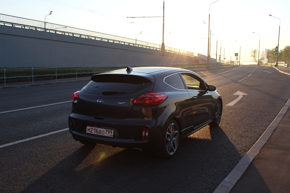 Новые дворники. Переобулись. Потери. Мойка зимой. — KIA Pro_Ceed GT, 1 ...