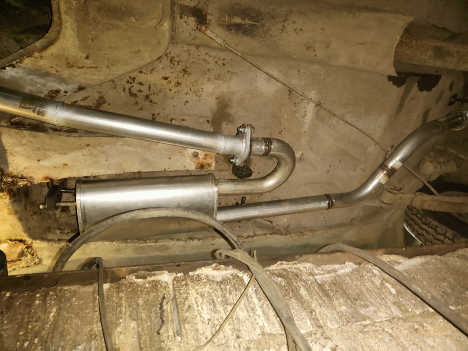 Сварка выхлопа Газ М20 Победа — DRIVE2