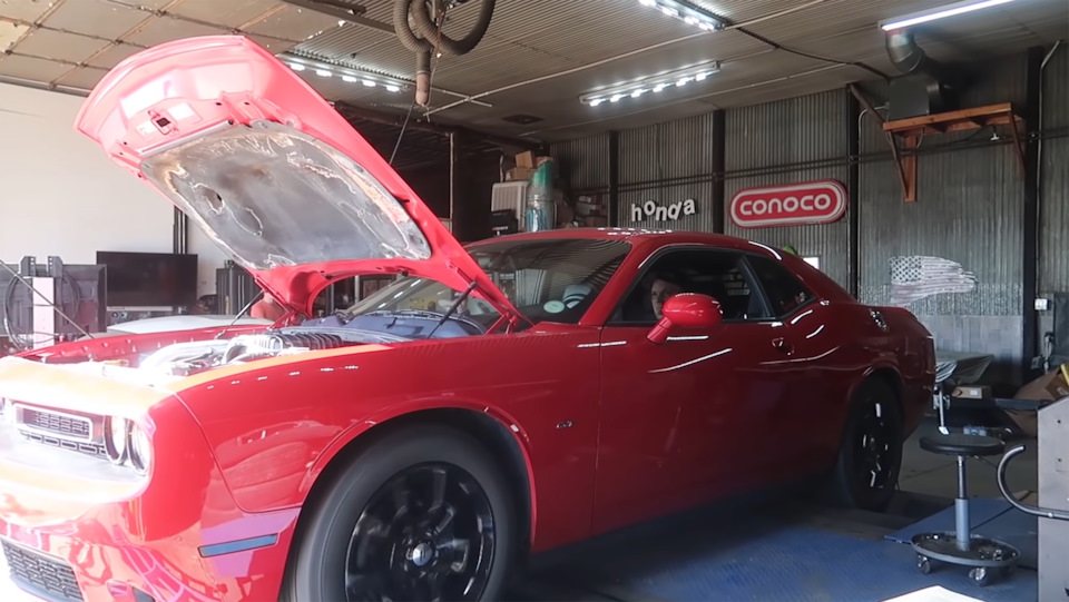 Awd Challenger с установленным Ripp комплектом. Раздули до 415л.с. и 362н.м. крутящего момента. — Dodge Challenger