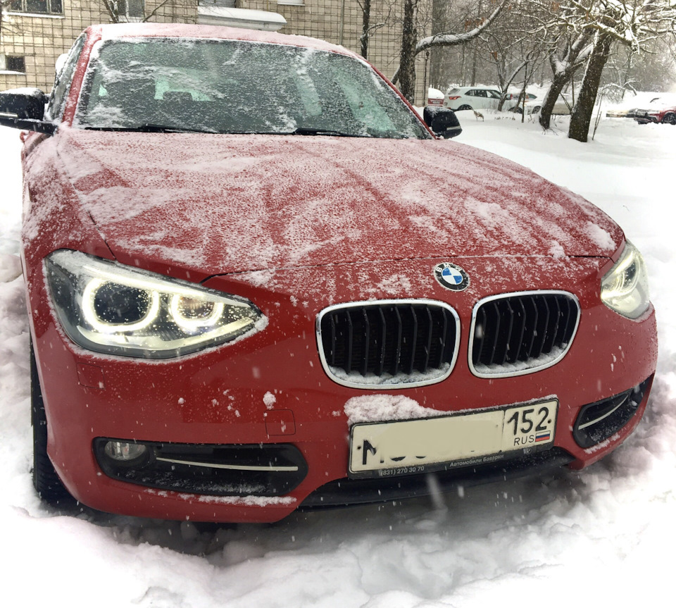 Керамика» работает! — BMW 1 series (F20), 1,6 л, 2012 года | мойка | DRIVE2