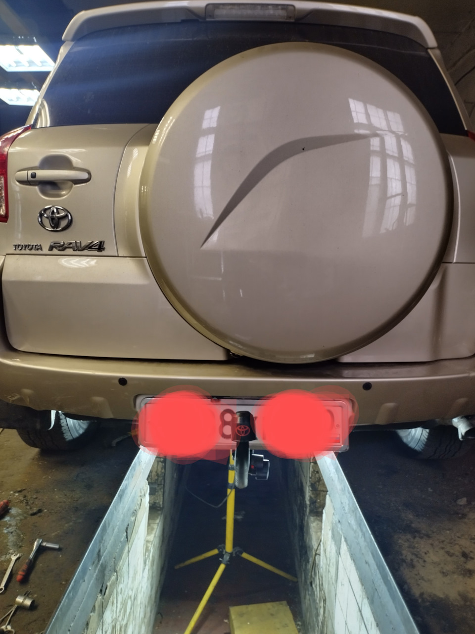 Установил фаркоп Brink — Toyota RAV4 (III), 2 л, 2008 года | аксессуары ...