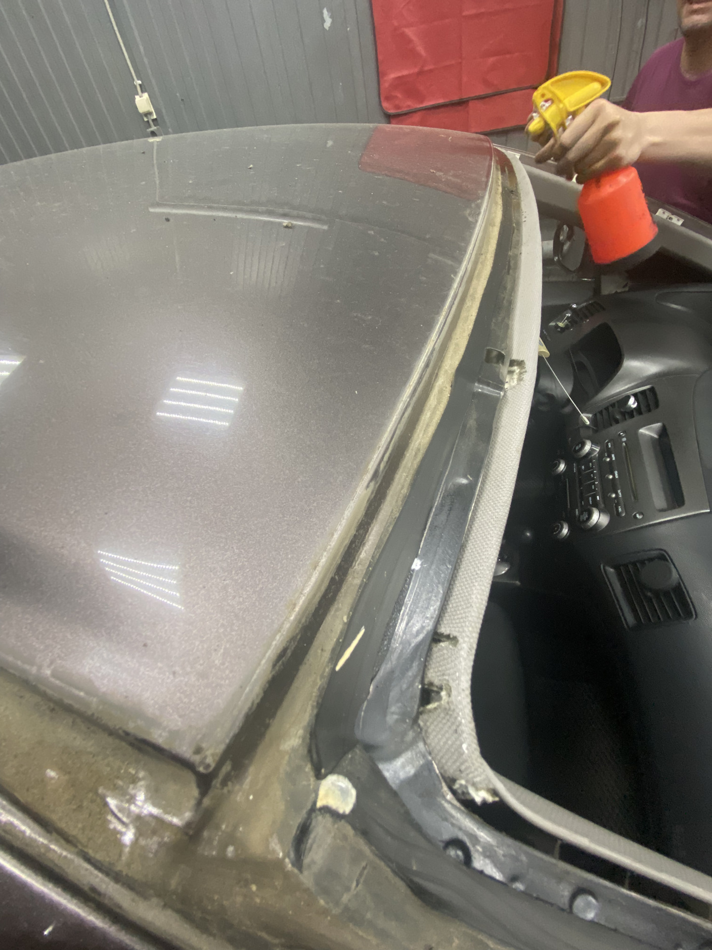 Замена лобового стекла — Honda Civic 4D (8G), 1,8 л, 2010 года | визит ...