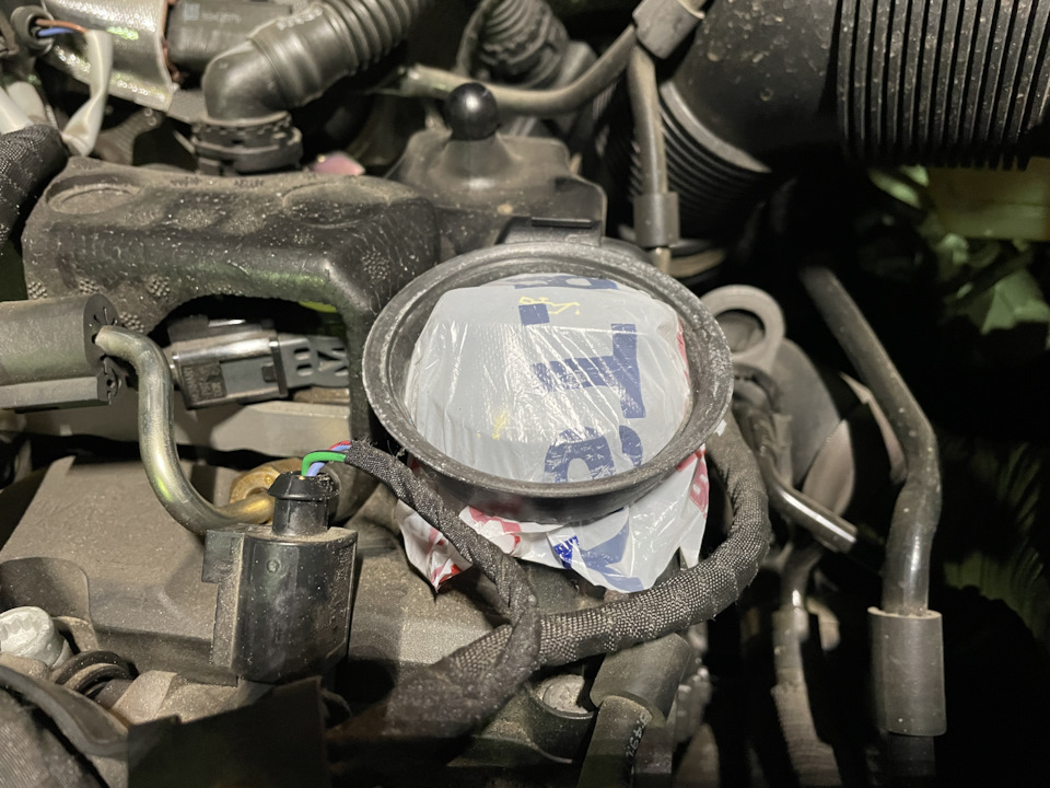 а) Что за стрекот двигателя? б) Маслозаливная горловина — Skoda Kodiaq ...