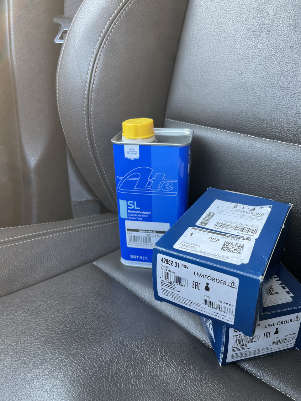 Замена шаровых опор и ТЗ — BMW X3 (F25), 2 л, 2013 года | визит на ...