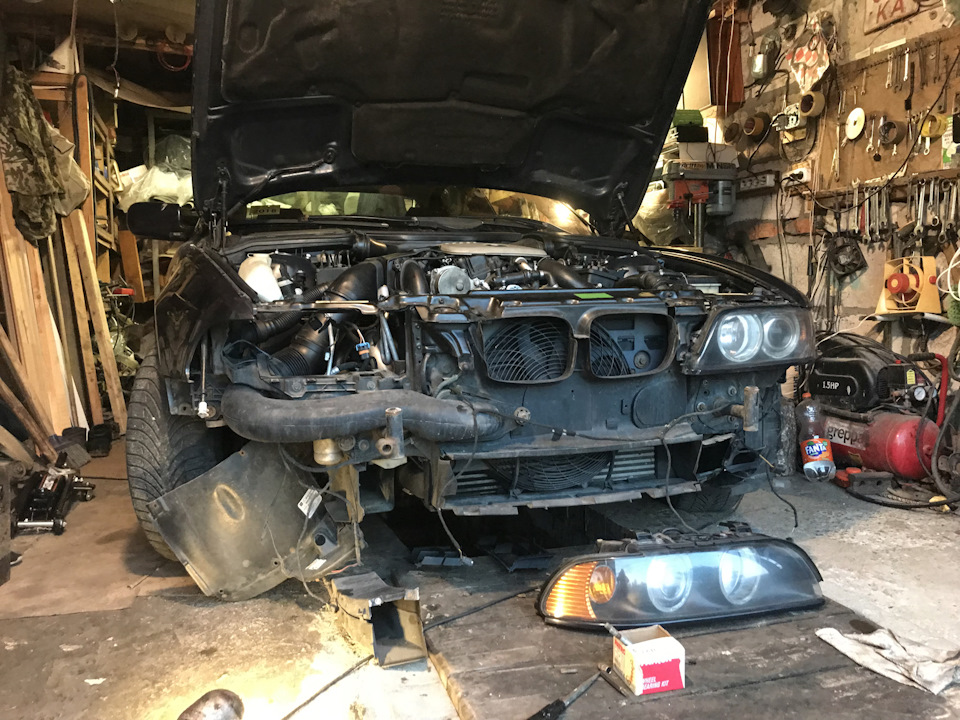 Лопнул коленвал. — BMW 5 series (E39), 3 л, 2002 года | поломка | DRIVE2