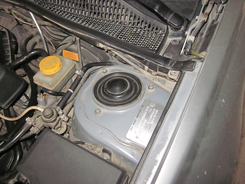 лопнул шток амортизатора на опорном подшипнике — Subaru Legacy (BL/BP ...