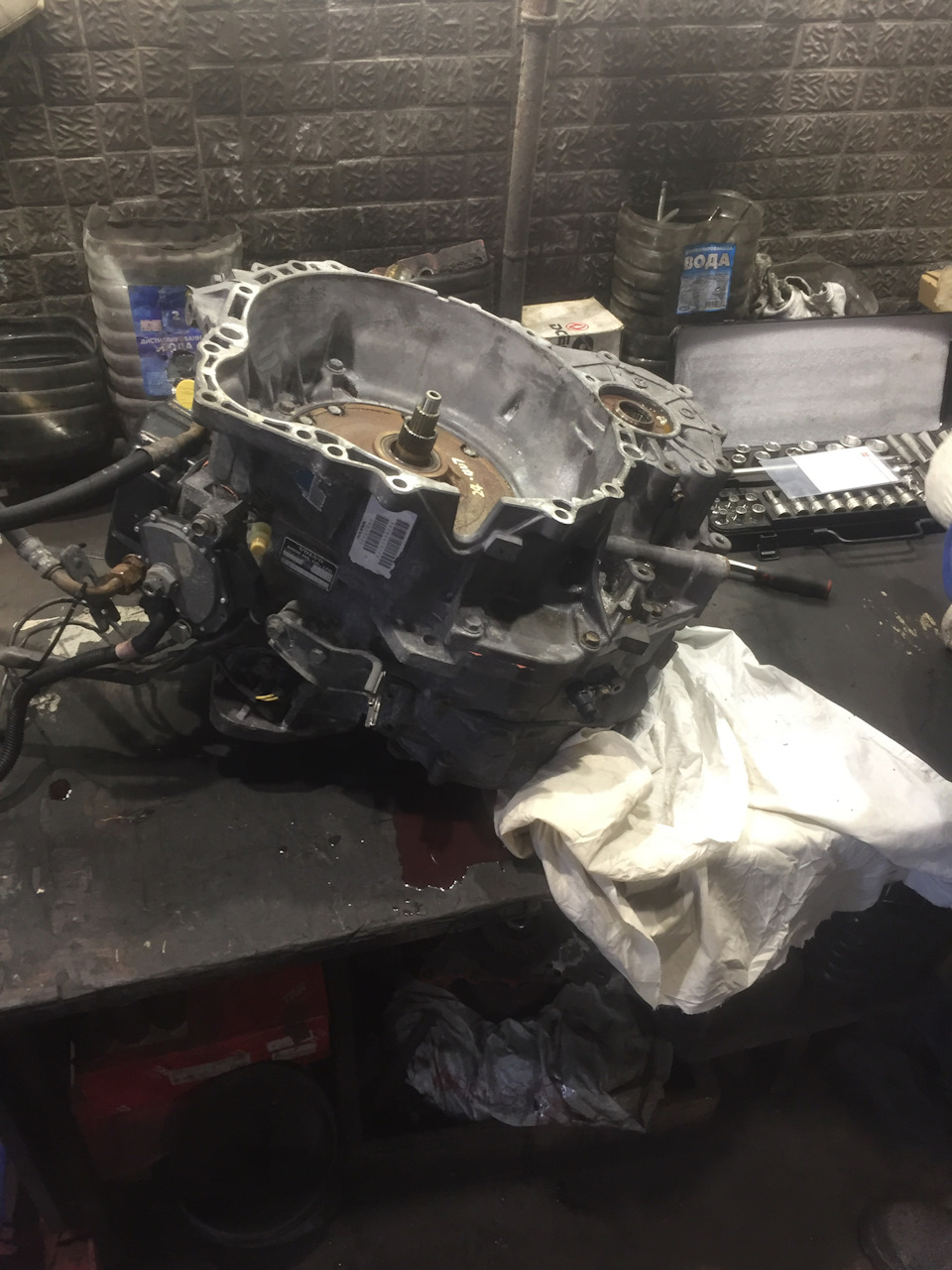 Переборка и замена акпп aisin 55-51 — Volvo S60 (1G), 2,4 л, 2003 года ...