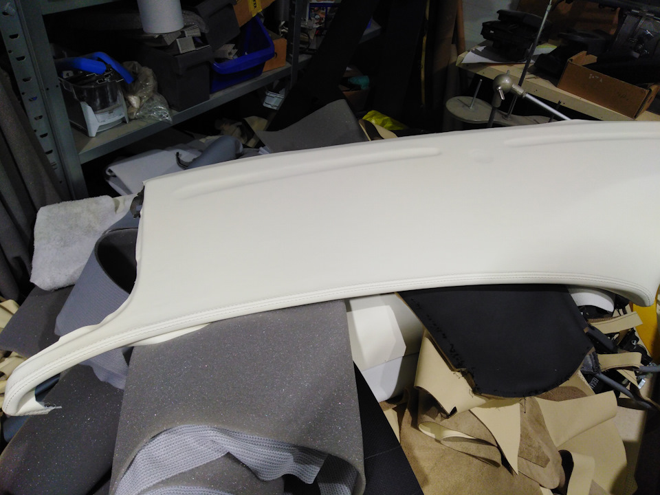 Пришиваем торпеду кожей — до самого конца? — Saab 9000, 2,3 л, 1996 ...