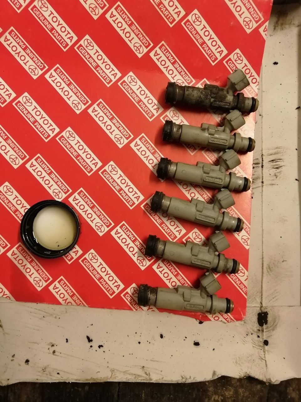 Форсунки, мойка мотора соляркой, Принудиловка — Toyota Altezza, 2,5 л ...