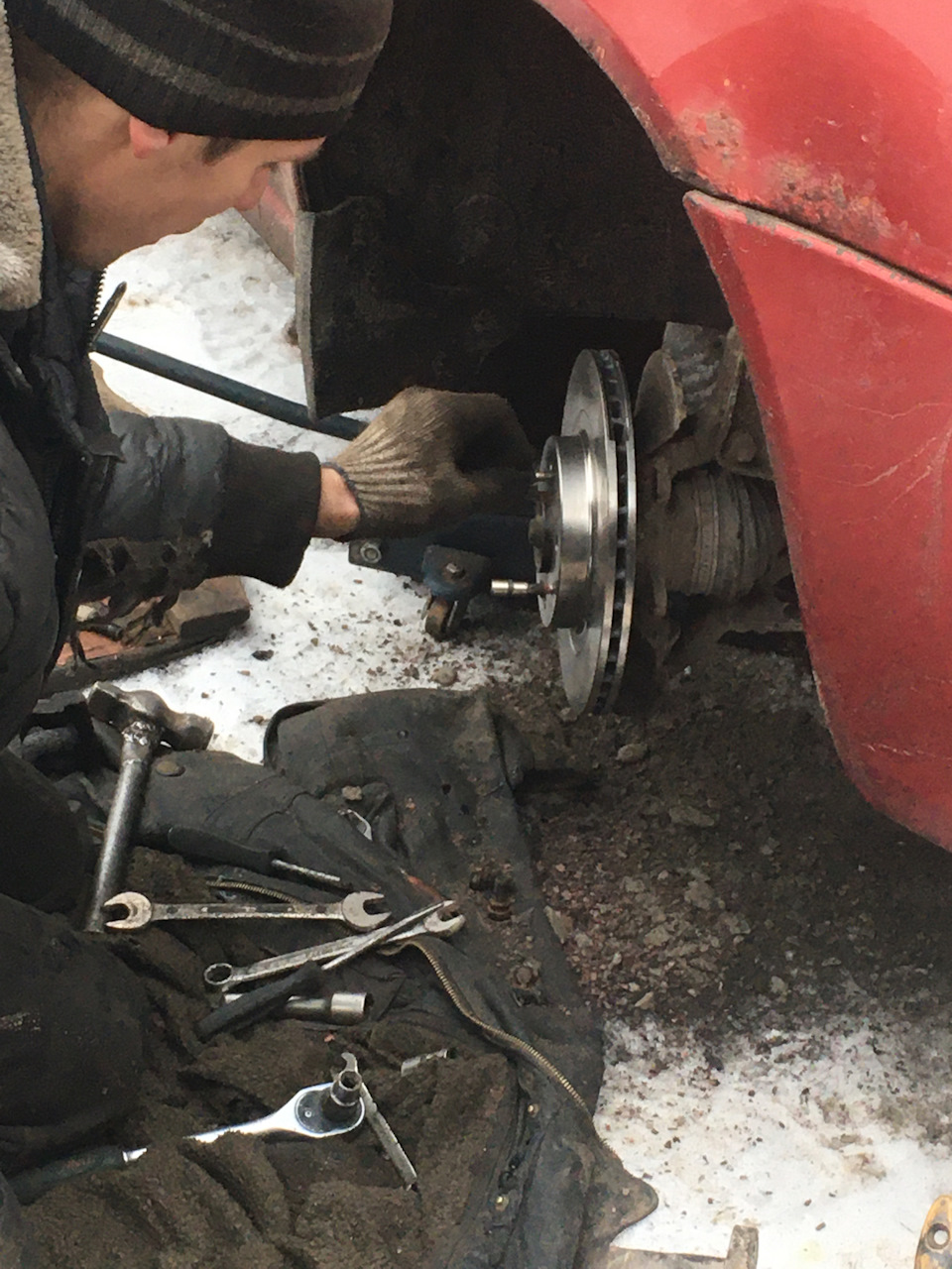 Вибрация на скорости более 60 км/ч и при торможении — Lada Калина ...