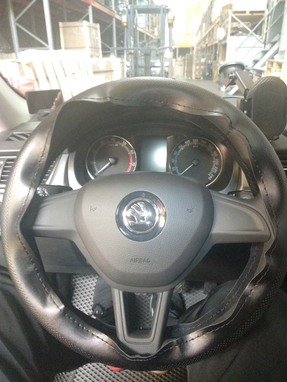 Обтяжка руля кожей с Али — DRIVE2