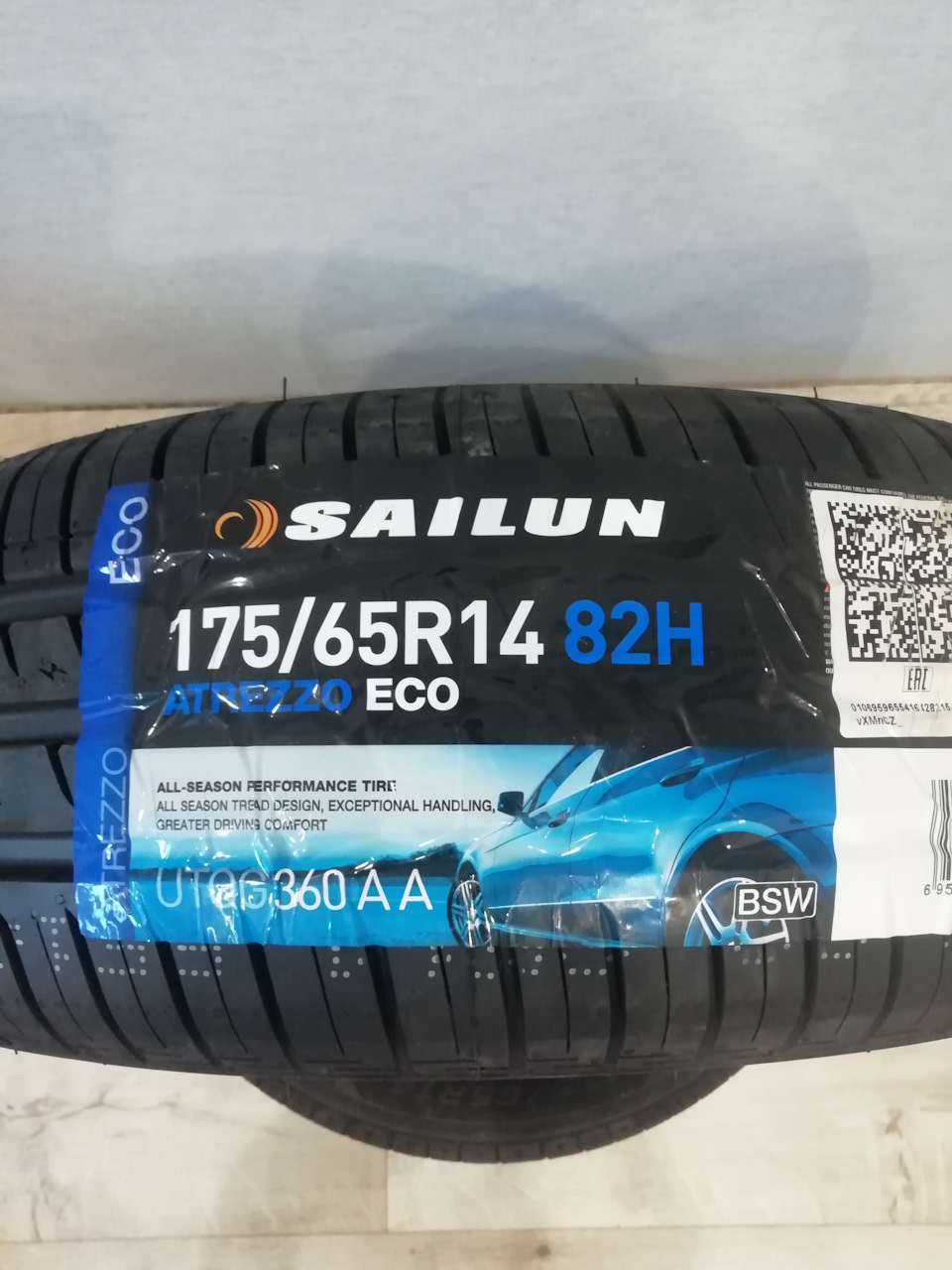 Sailun 175/65R14 82H ATREZZO ECO на лето. — Suzuki Solio (3G), 1,2 л ...