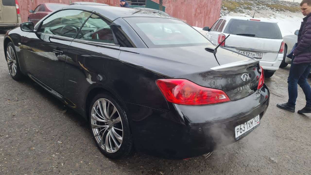 Infiniti G37 Coupe 3.7 бензиновый 2012 | Чёрная бестия на DRIVE2