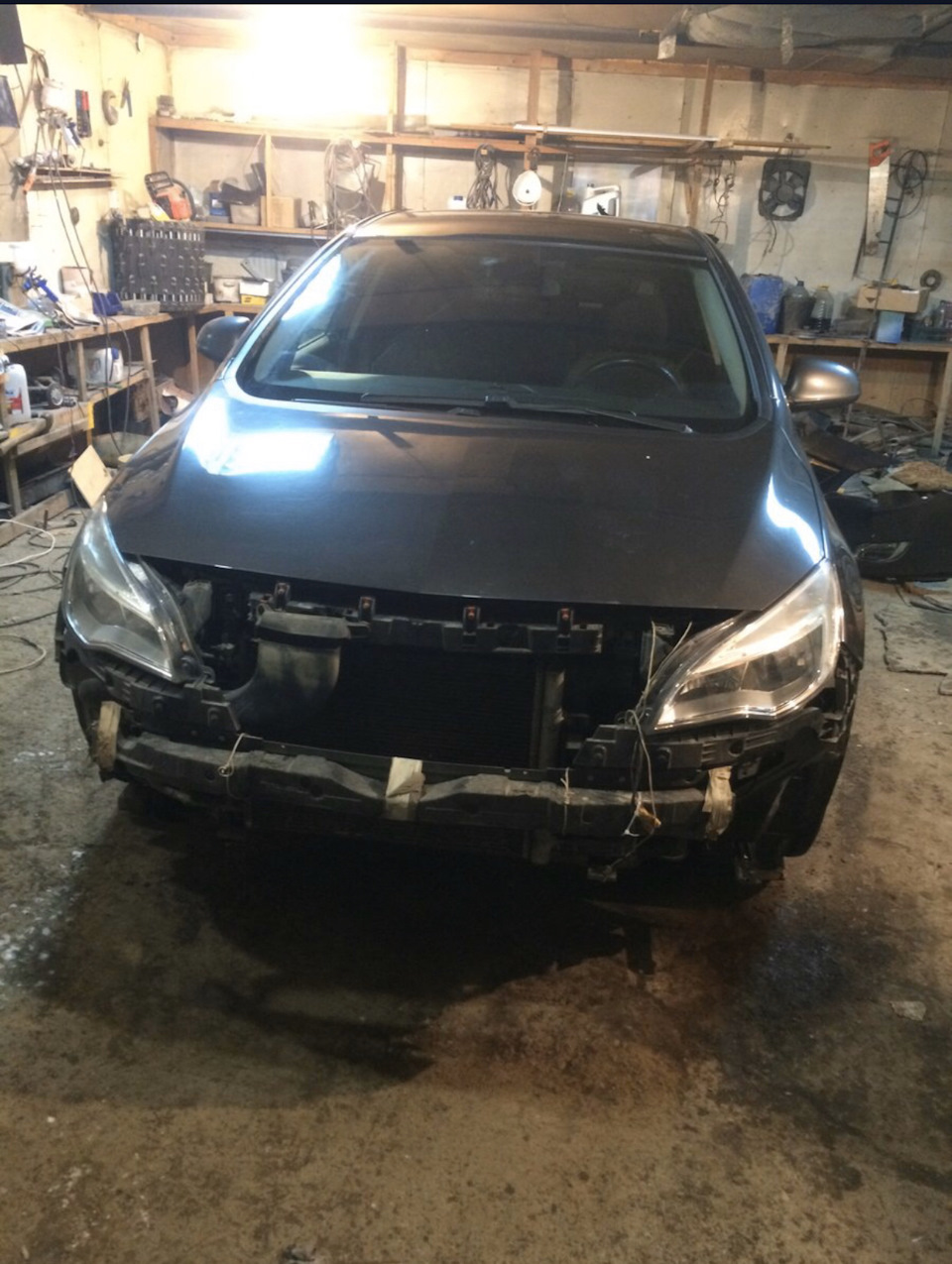 Ремонт — Opel Astra J, 1,6 л, 2010 года | ДТП | DRIVE2