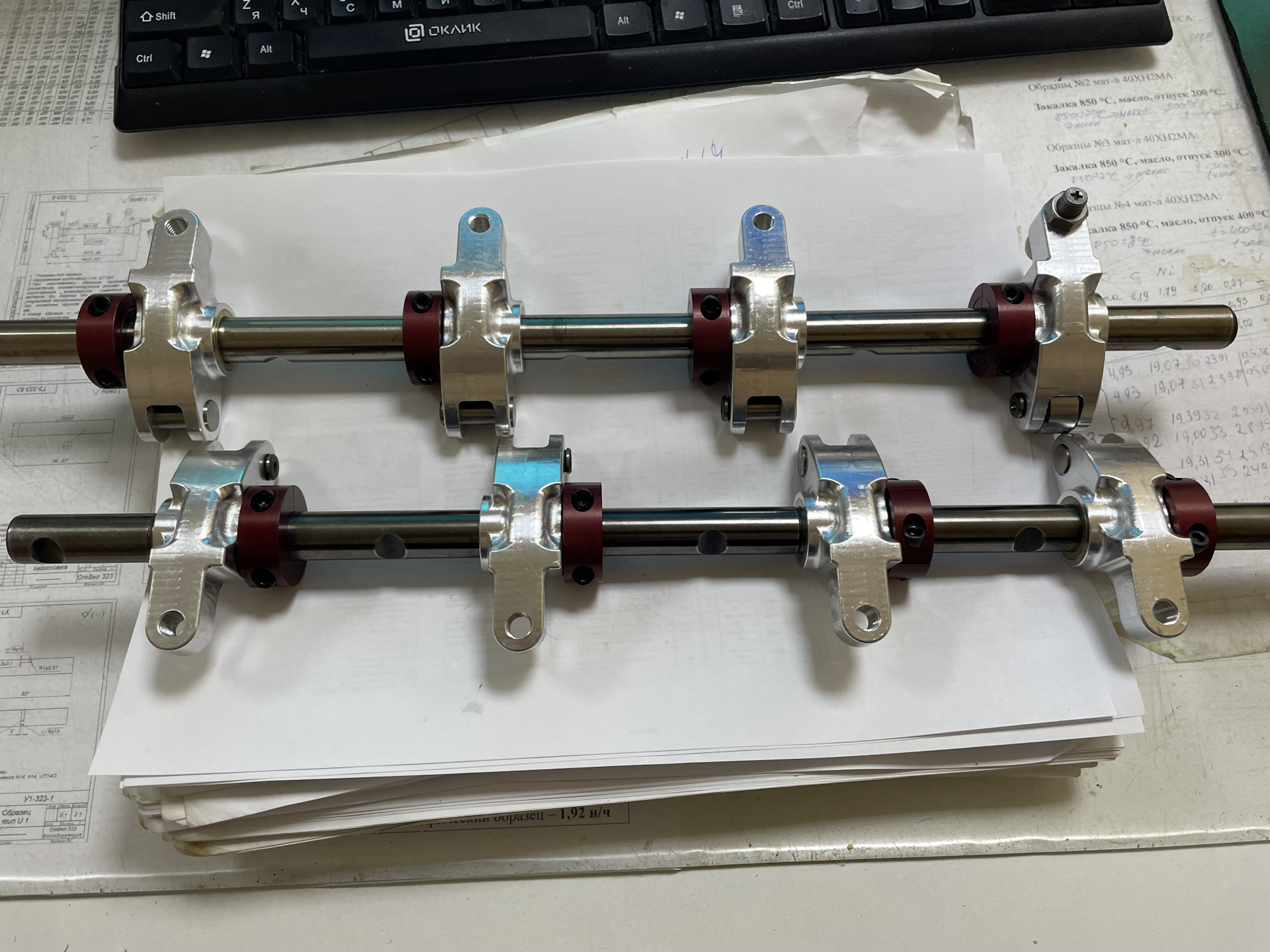 Billet roller rocker BMW M10 (Готовы роликовые рокера для BMW M10 ...