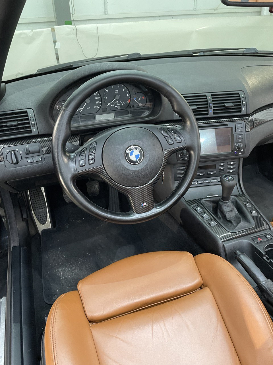 Новый салон. Nappa zimt — корица. — BMW 3 series Convertible (E46), 3 л,  2005 года | тюнинг | DRIVE2