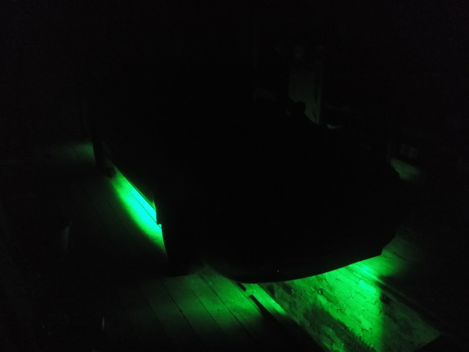 Подсветка днища своими руками — Toyota Corolla (110), 1,5 л, 1999 года ...