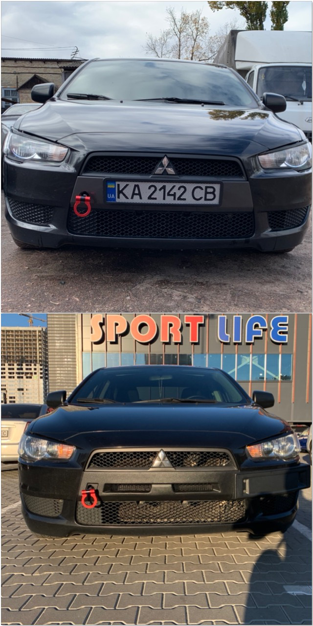 Ноздри ЭВО и номер на бок — Mitsubishi Lancer X, 1,6 л, 2012 года |  аксессуары | DRIVE2