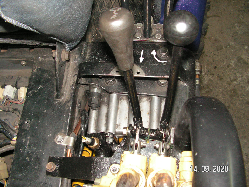 Фото в бортжурнале Самодельный минитрактор