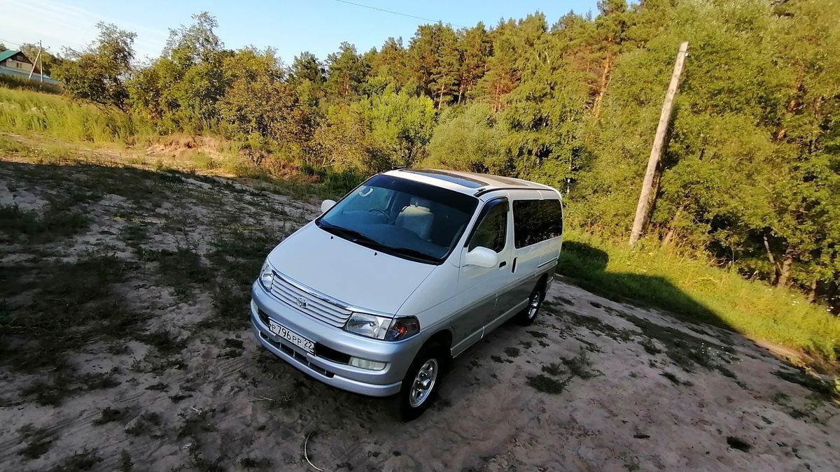 Toyota Hiace Regius 3.0 дизельный 1997 | Белый Дом на DRIVE2