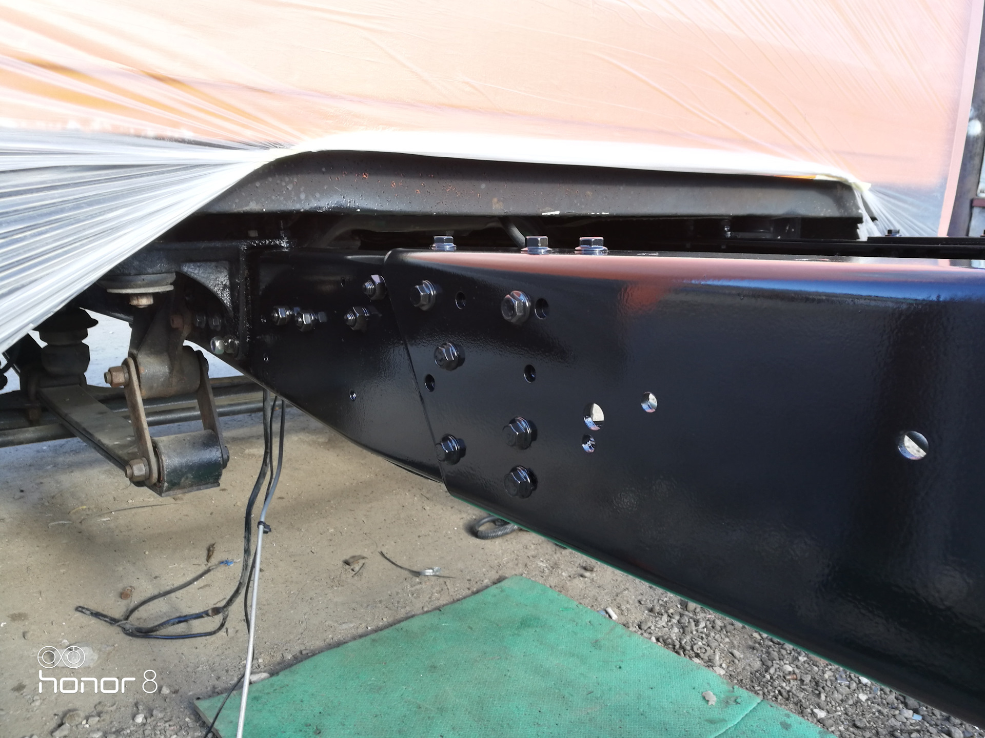 удлинение рамы — ГАЗ Газель, 2,4 л, 2004 года | своими руками | DRIVE2