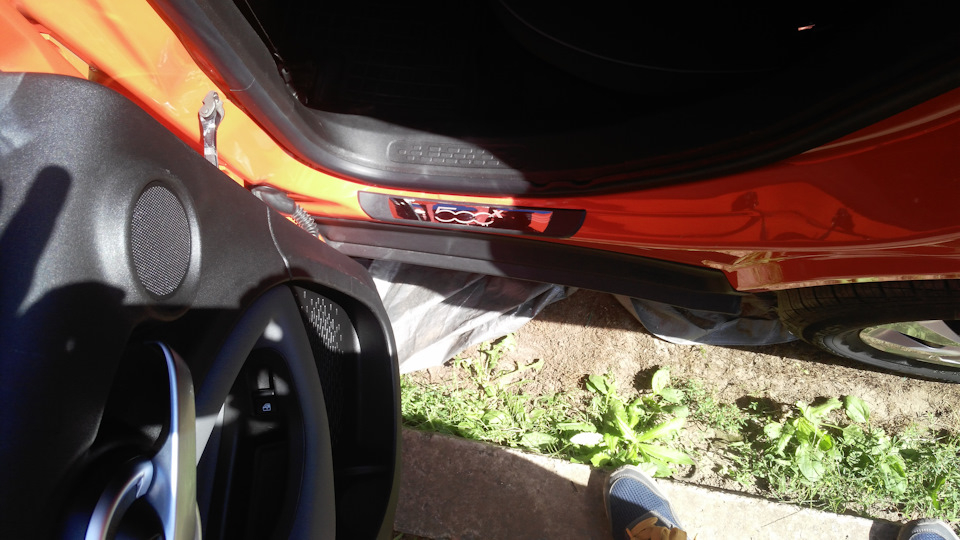 Защитные накладки из Китая для Фиат 500х — FIAT 500X, 1,4 л., 2015 года ...