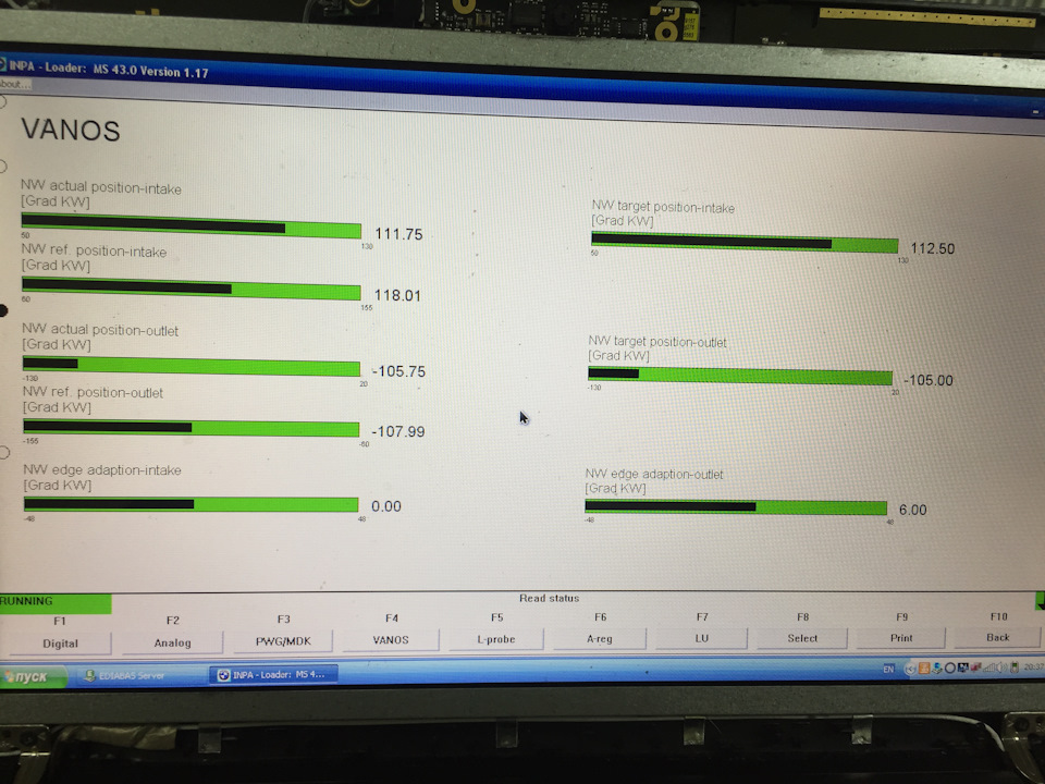 Выставление фаз ГРМ BMW е39 M54 из архива 10.11.2017г — BMW 5 series ...