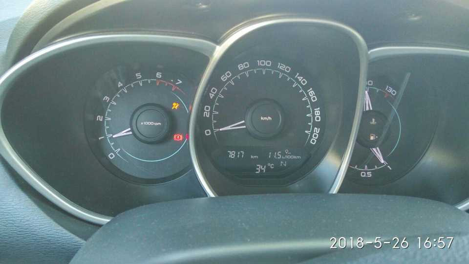 Ошибка подушки — Lada Vesta (1G), 1,8 л, 2017 года | наблюдение | DRIVE2