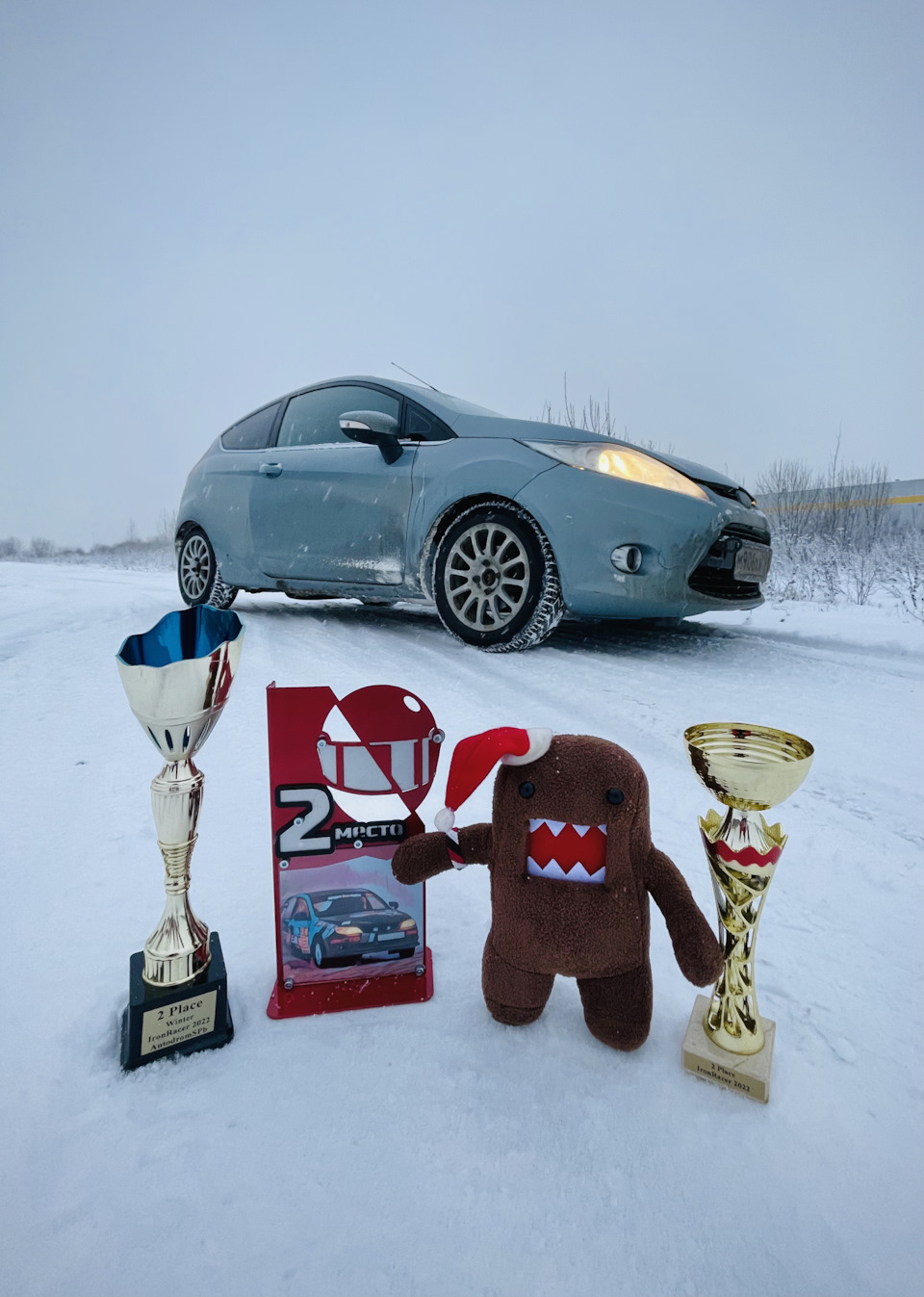 3 этап Winter IronRacer — Ford Fiesta (Mk VI), 1,6 л, 2008 года |  соревнования | DRIVE2