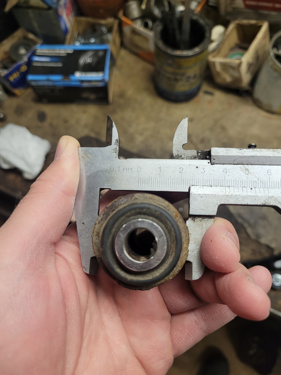 Сайлентблок задний плавающий. — Subaru Impreza (GE/GH), 2 л, 2008 года ...