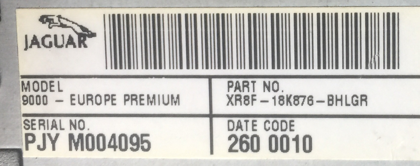 И снова Магнитола, как её разблокировать ? — Jaguar S-Type, 3 л, 1999 ...