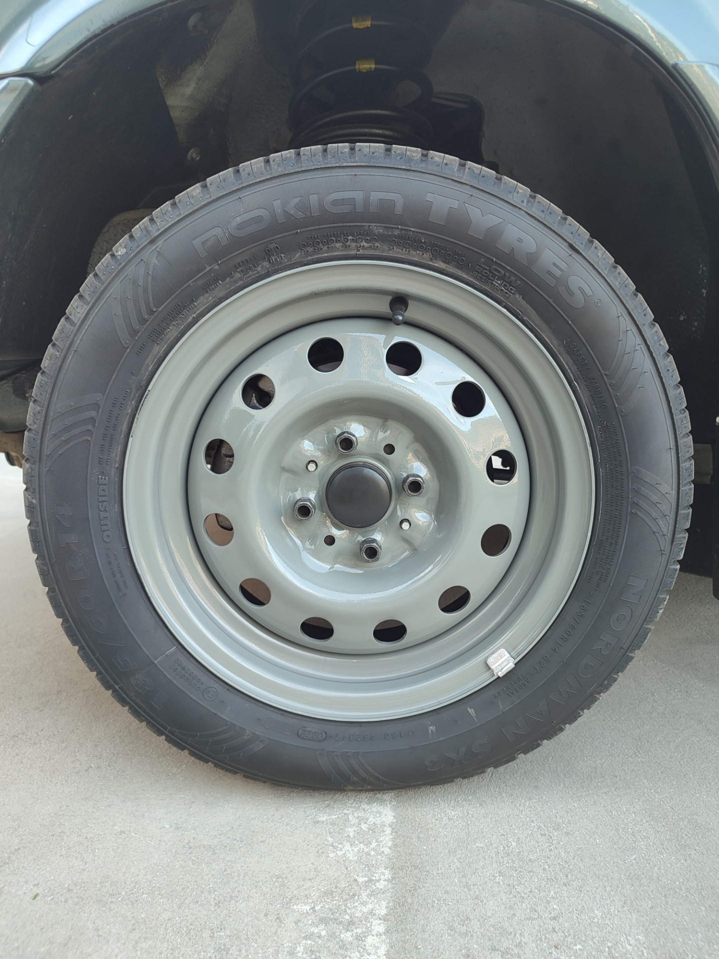 Болотные штампы R14 Nokian Nordman SX3 — Lada 2114, 1,6 л, 2011 года ...
