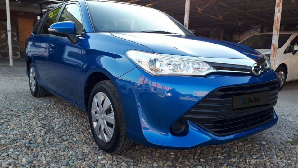 Toyota Corolla Fielder (E160) 1.5 бензиновый 2017 | 1.5 на DRIVE2