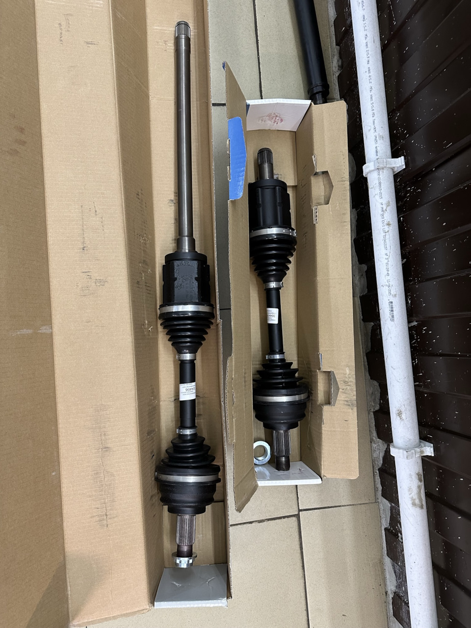 Меняем передние привода. Снова. — BMW X5 (E53), 3 л, 2004 года | визит ...