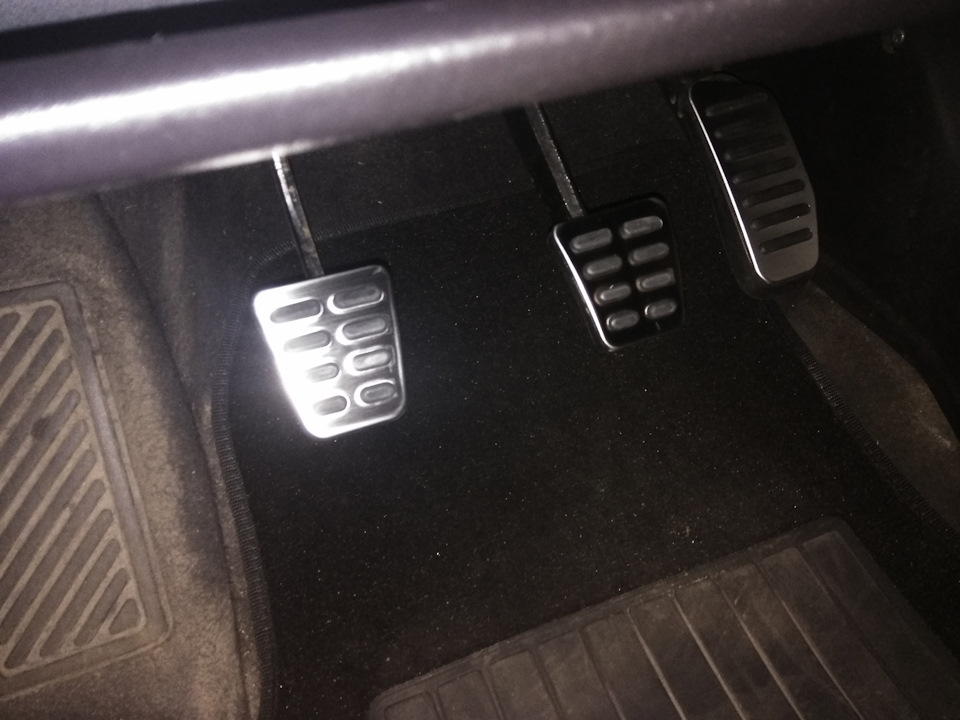 Накладки на педали Спорт ) — Hyundai Matrix, 1,8 л, 2008 года ...
