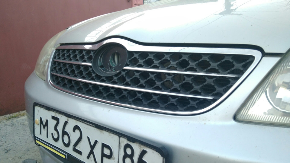 Покрасил решетку — Toyota Corolla (120), 1,5 л, 2001 года | своими ...