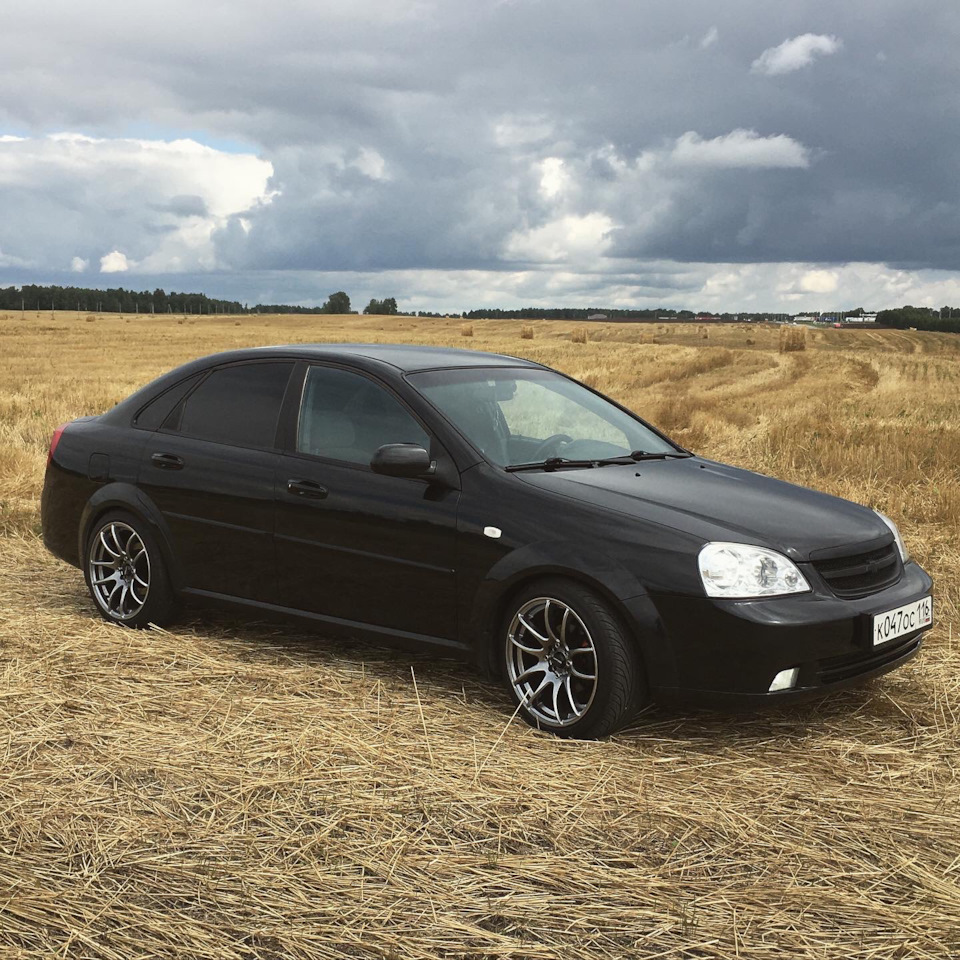 Chevrolet Lacetti 2008 седан черный