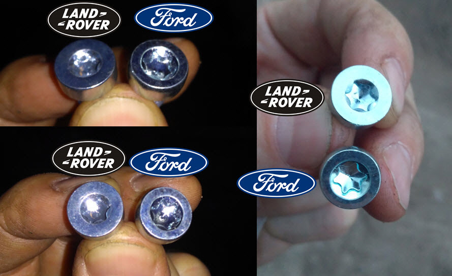Сравнение внутренней пробки АКПП Aisin AWF21 от LAND ROVER и Ford — Ford S-Max (1G)