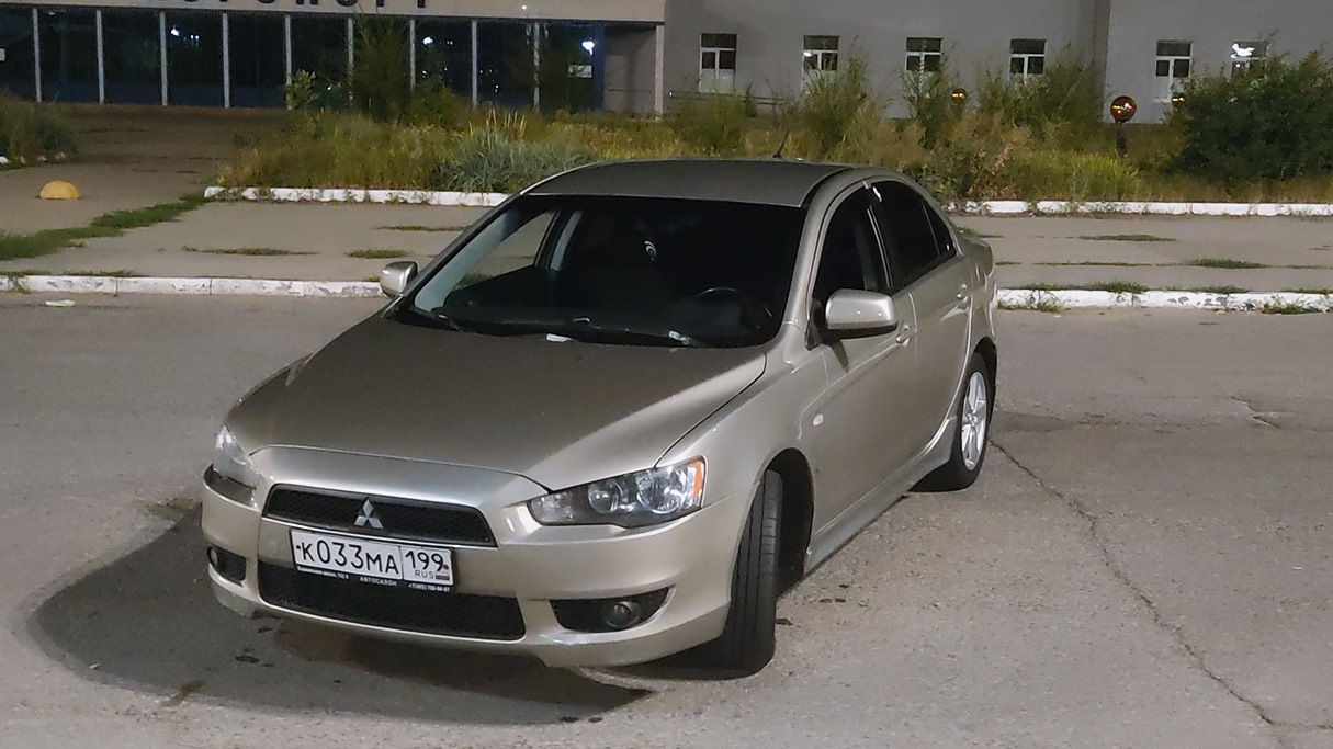 Mitsubishi Lancer X 1.8 бензиновый 2008 | 知 鬼 на DRIVE2