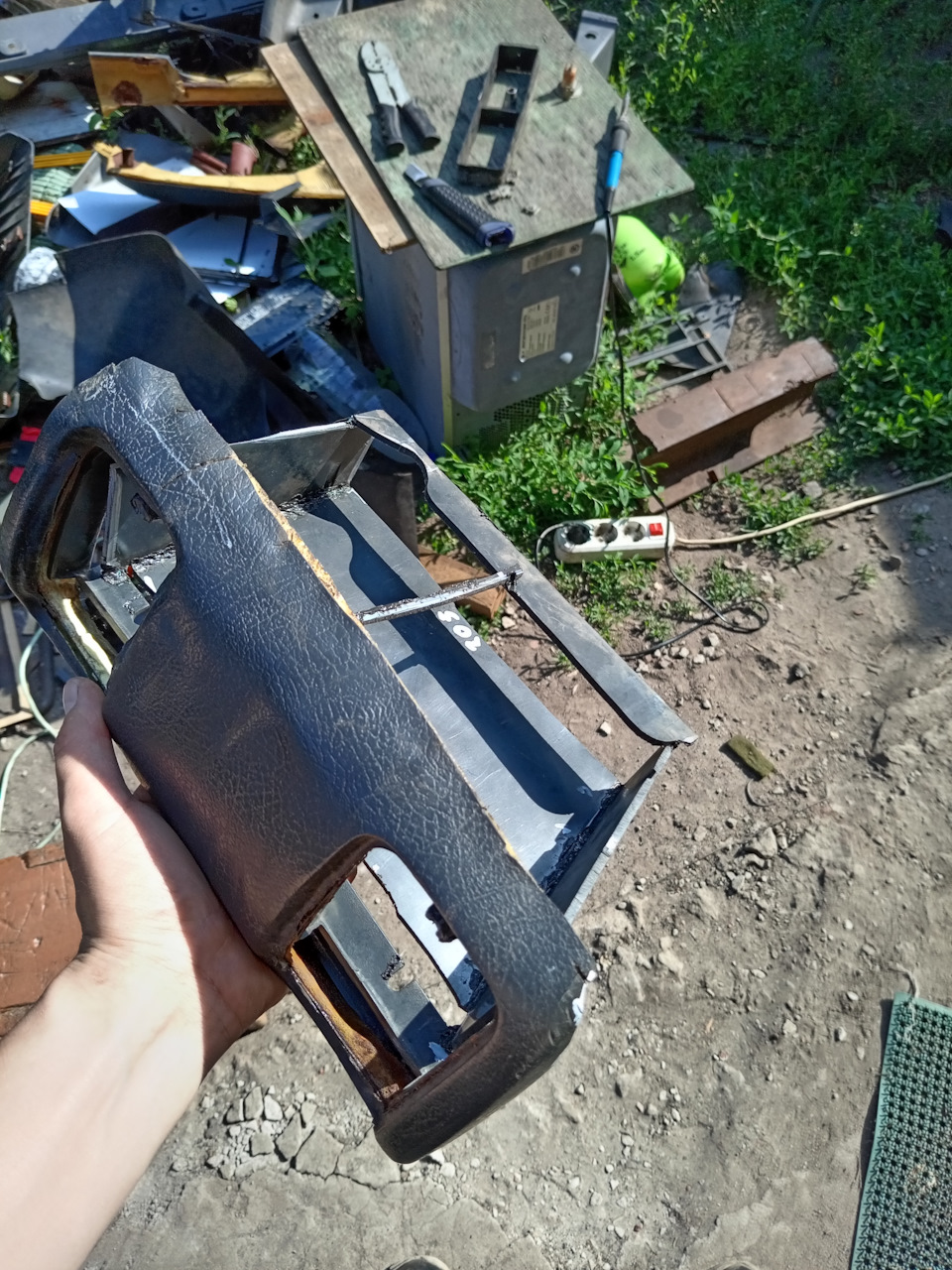 Затем лицевую приплавил — Lada 2120 Надежда