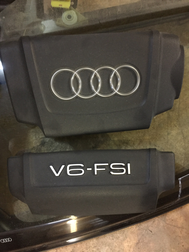 Накладки на двигатель а6с6 на Audi A6 (C6), Audi A6 Avant (C6). Б/у | 3 ...