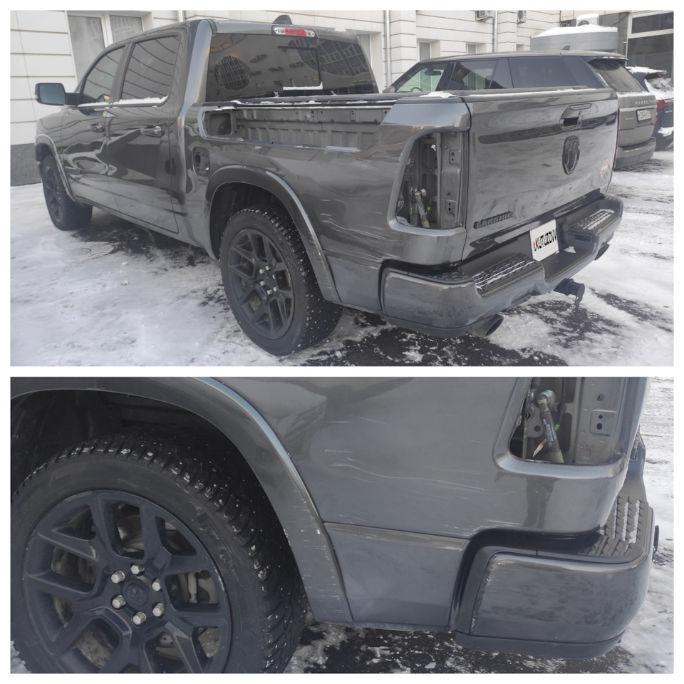 Покраска dodge Ram