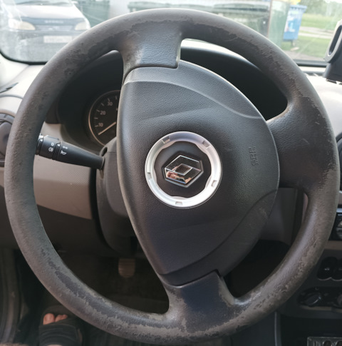 Как поменять руль на рено логан 484008023R Колесо рулевое RENAULT Запчасти на DRIVE2