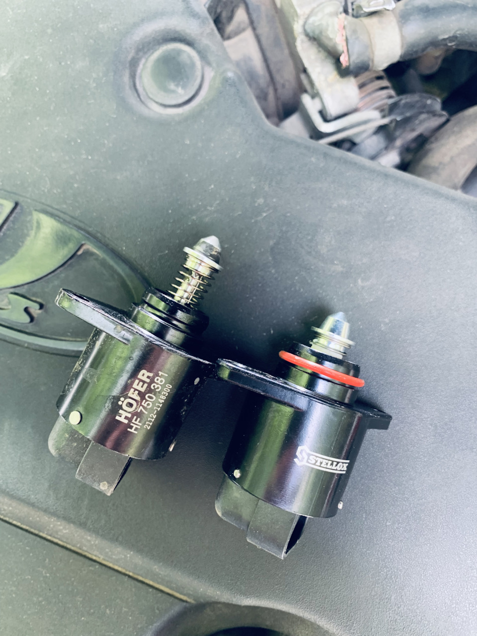 Датчик холостого хода — Lada Приора хэтчбек, 1,6 л, 2009 года ...