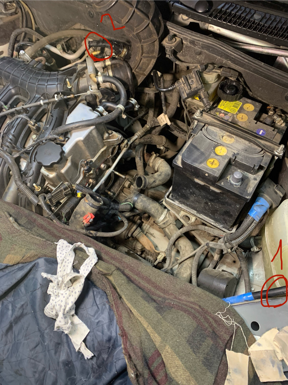 Photo from the logbook Lada Kalina wagon (1G)