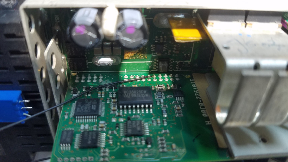 Переделка серверного б.п. hp 2450w hstns-pr16 под 14,4В — DRIVE2