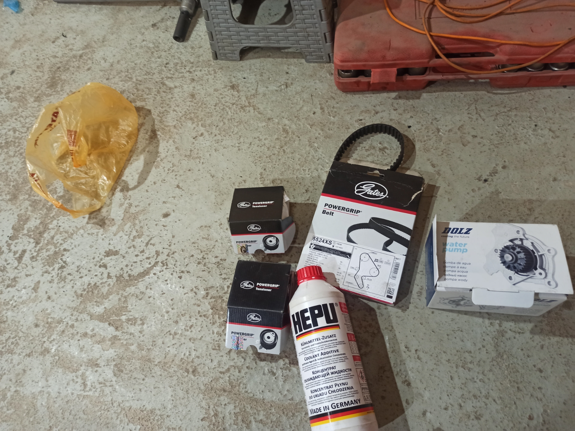 Замена грм и антифриза (запись больше для себя) — Peugeot 406, 2 л ...