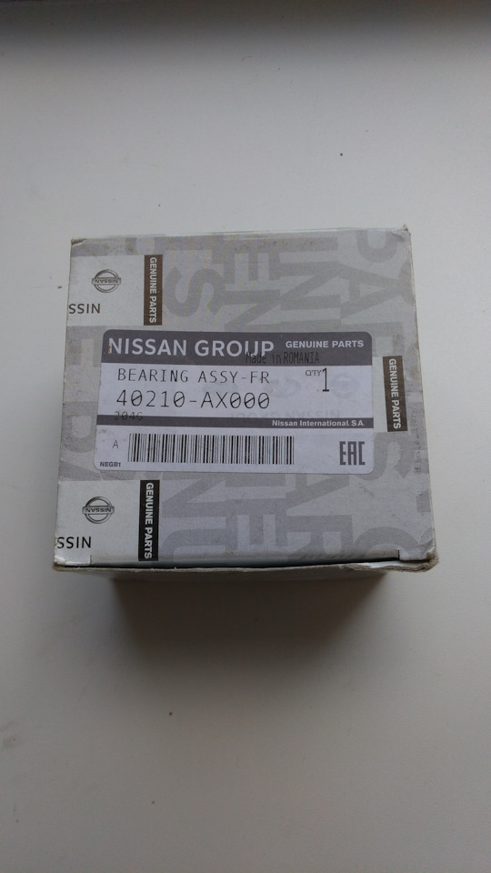 40210AX000 Подшипник ступицы переднего колеса с авс NISSAN INFINITI ...