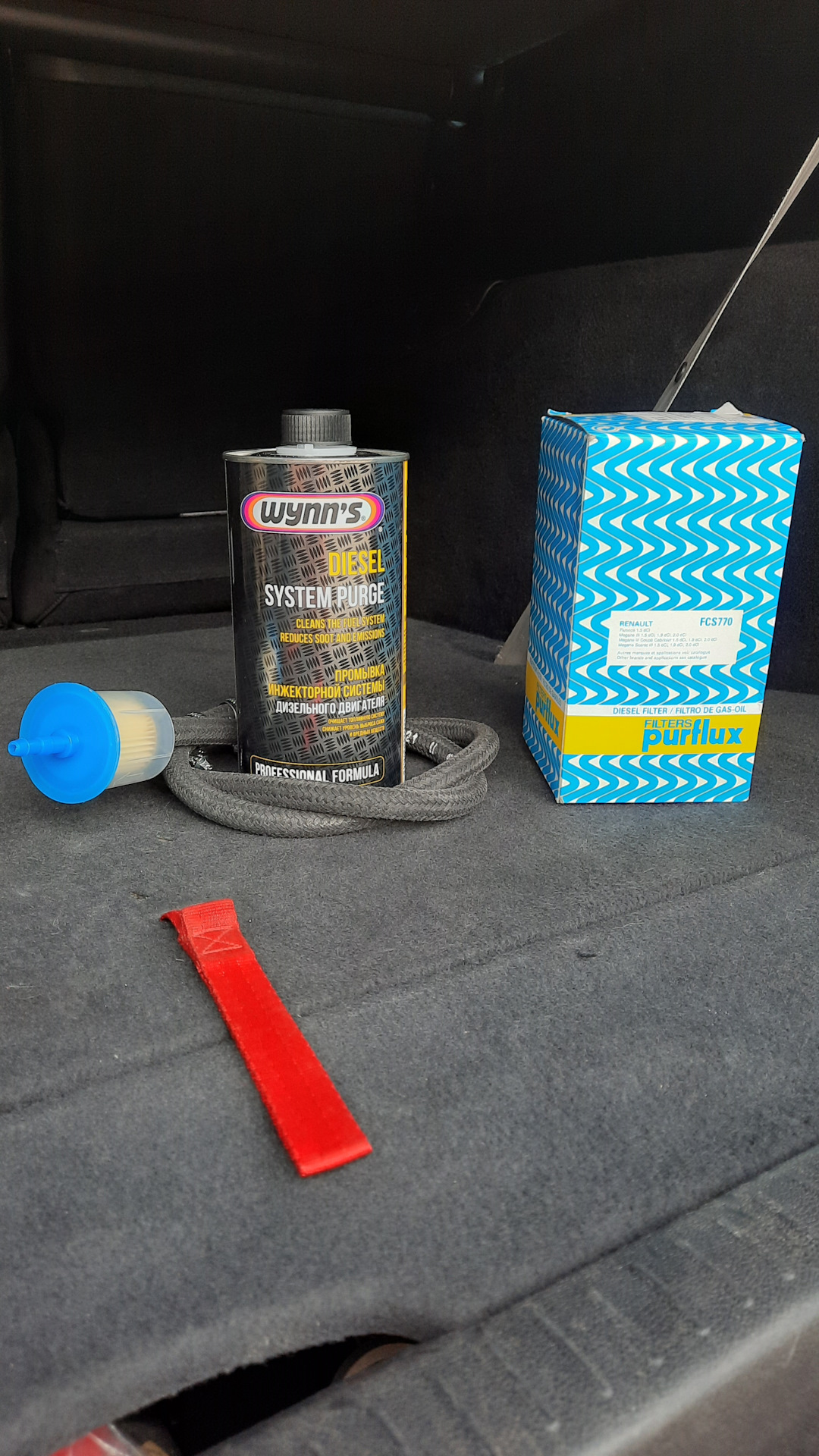 Промывка топливной — Renault Grand Scenic III, 1,5 л, 2015 года ...