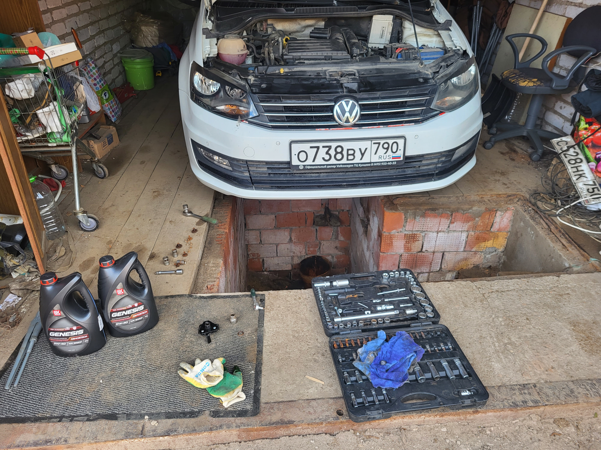 ПОЛОМКА; ВИЗИТ НА СЕРВИС; ЗАМЕНА МАСЛА В ДВС — Volkswagen Polo Sedan, 1,4  л, 2018 года | визит на сервис | DRIVE2